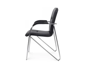 Стул Самба с пластиковыми подлокотниками SMB-03H Хром гальв. images