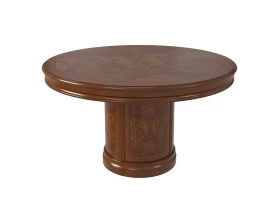 Стол для совещаний круглый матовый 1300х1300х780 Artmoble images