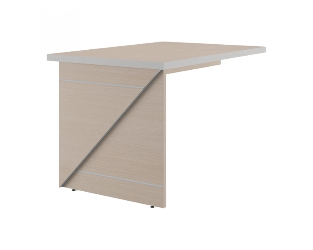 Брифинг приставка Зум / Zoom Дуб Шамони светлый