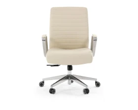 Кресло LINE/B Натуральная кожа, Бежевый images