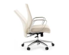 Кресло LINE/B Натуральная кожа, Бежевый images