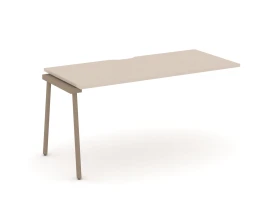 Наборный элемент рабочей станциии с вырезом на плоскоовальной трубе 158x73x75 Эстетика / Estetica images