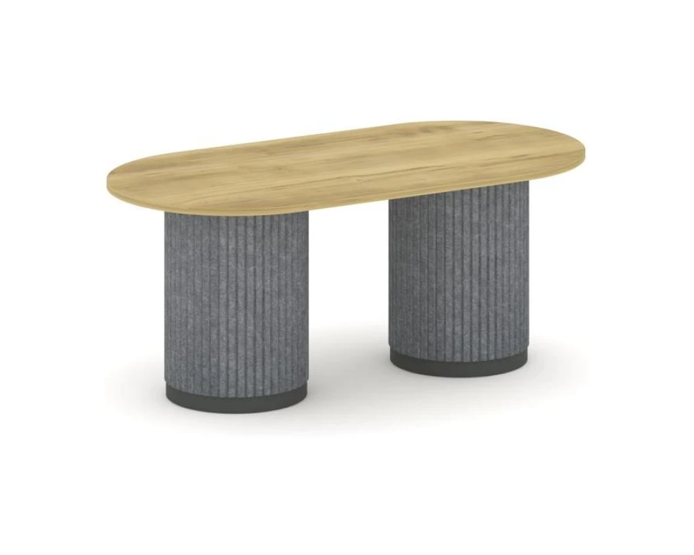 Стол переговорный овальный PR.C.SPRG-006.D 1800х900х750 Фелто / Felto