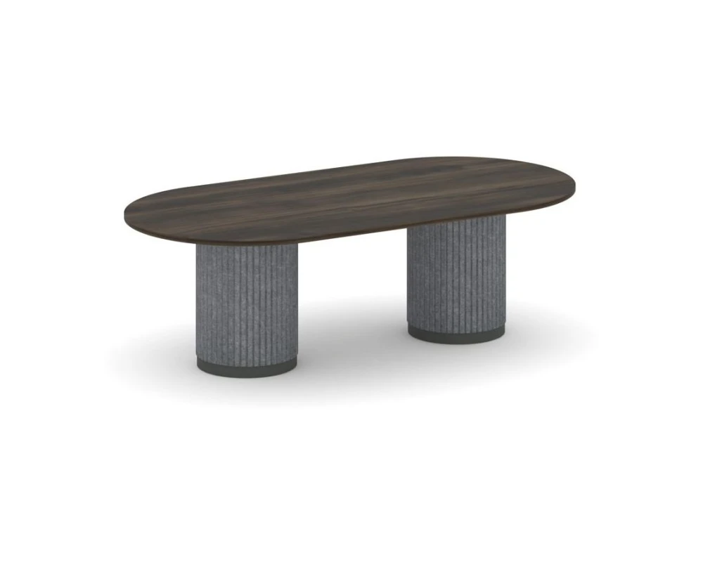 Стол переговорный овальный PR.C.SPRG-007.D 2400х1200х750 Фелто / Felto