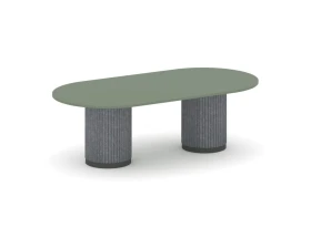 Стол переговорный овальный PR.C.SPRG-007.D 2400х1200х750 Фелто / Felto images