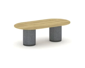 Стол переговорный овальный PR.C.SPRG-007.D 2400х1200х750 Фелто / Felto images