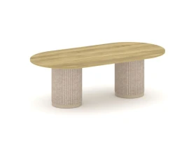 Стол переговорный овальный PR.C.SPRG-007.D 2400х1200х750 Фелто / Felto images