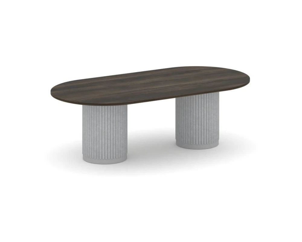 Стол переговорный овальный PR.C.SPRG-007.D 2400х1200х750 Фелто / Felto