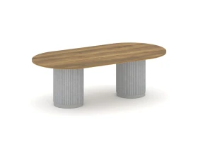 Стол переговорный овальный PR.C.SPRG-007.D 2400х1200х750 Фелто / Felto images