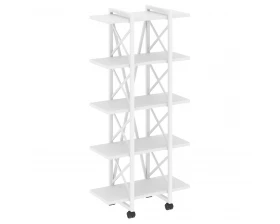 Стеллаж на колесных опорах - 5полок V 800х400х1704 Лофт / Loft images