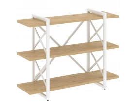 Стеллаж на регулируемых опорах - 3 полки 1200х400х910 Лофт / Loft images