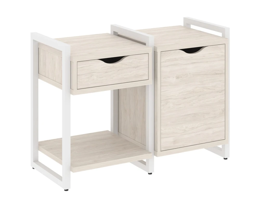 Тумба на регульруемых опорах наборная. Вариант №3 970х460х719 Лофт / Loft