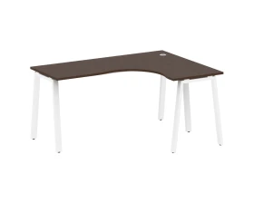 Стол криволинейный правый на А-образном м/к 160x120x75 Метал Систем / Metal System images