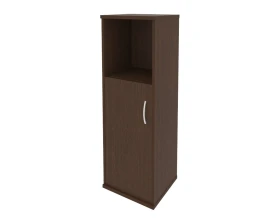 Шкаф средний узкий левый 1 низкая дверь ЛДСП Рива / Riva images