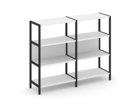 Двухсекционный стеллаж трехярусный Шелф Систем / Shelf System images