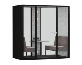 Акустическая кабина СаундКуб / SoundCube RV QUATTRO (задняя стенка стекло) images