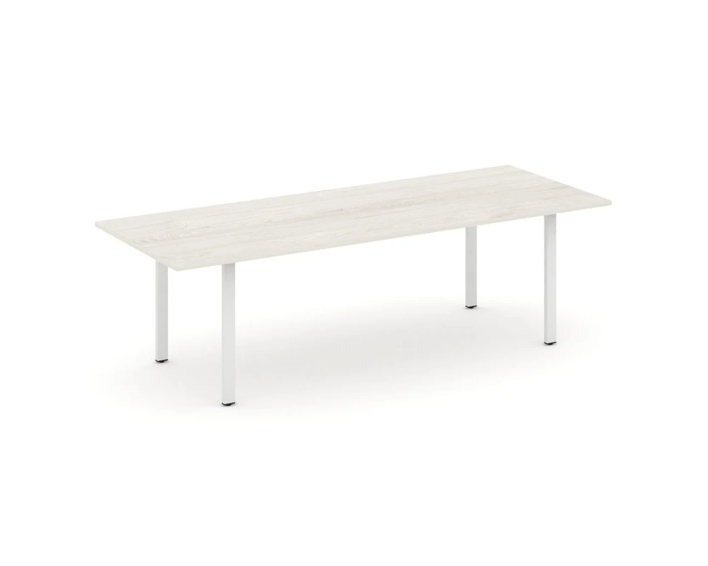 Стол переговорный на П-образном каркасе без лючка 2580x980x750 Стайл Проджект Директ / Style Project Direct