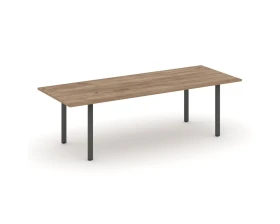 Стол переговорный на П-образном каркасе без лючка 2580x980x750 Стайл Проджект Директ / Style Project Direct images