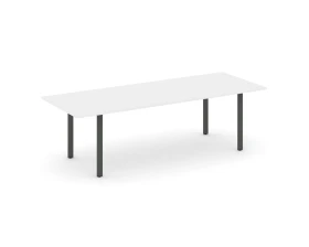 Стол переговорный на П-образном каркасе без лючка 2580x980x750 Стайл Проджект Директ / Style Project Direct images