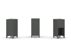 Набор стеллажа 1 сторон., 2 яр. 387x400x881 Стайл Проджект / Style Project images