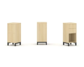 Набор стеллажа 1 сторон., 2 яр. 387x400x881 Стайл Проджект / Style Project images