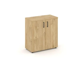 Шкаф низкий широкий закрытый 796x400x833 зад. стенка HDF Стайл Проджект / Style Project images