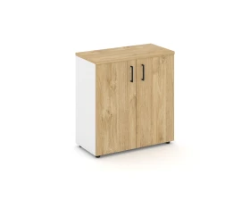 Шкаф низкий широкий закрытый 796x400x833 зад. стенка HDF Стайл Проджект / Style Project images