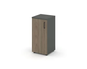 Шкаф низкий узкий левый закрытый 400x400x833 Стайл Проджект / Style Project images