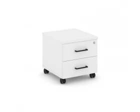 Тумба мобильная 2 ящ. Стандартные колеса 416x460x437 Стайл Проджект / Style Project images