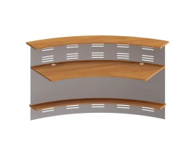 Модуль ресепшен 60 грд изогнутый наружу с экраном Formula images