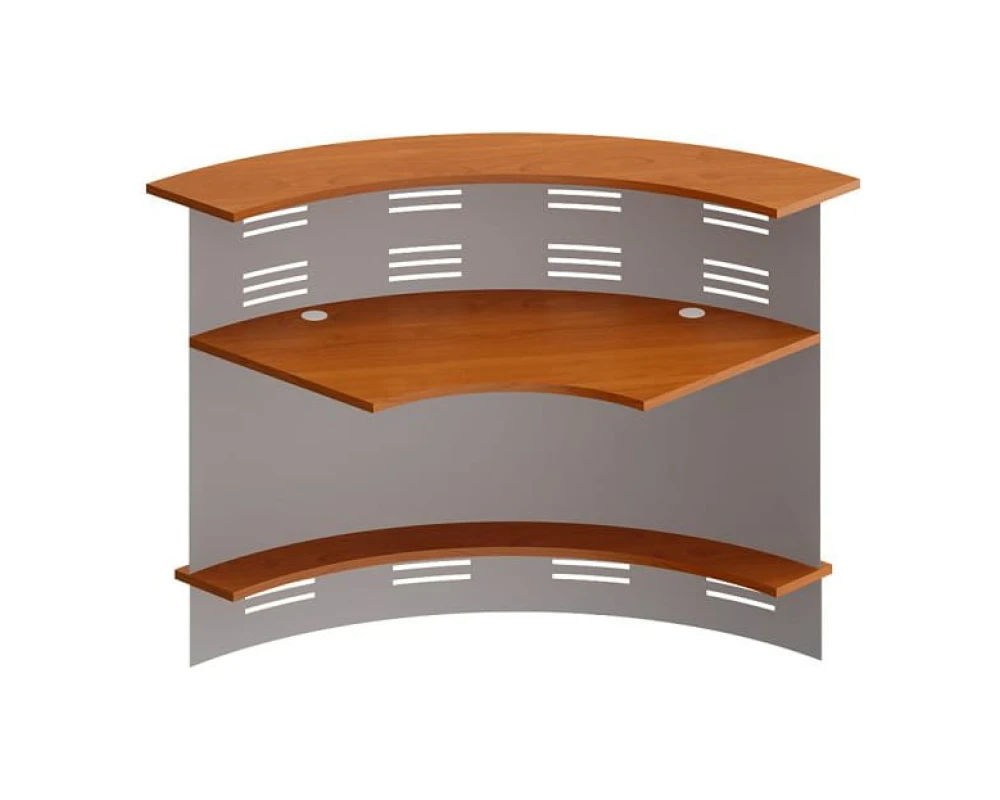 Модуль ресепшен 90 грд изогнутый наружу с экраном Formula