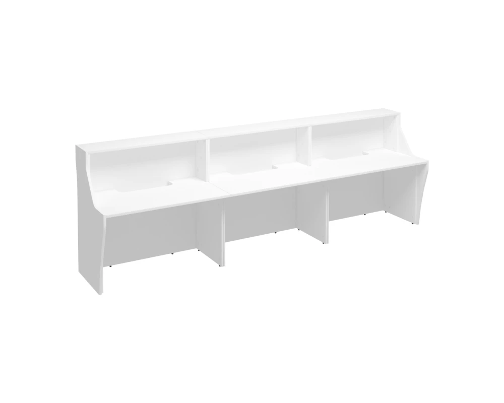 Стойка ресепшн прямая с вырезом 365 Комфорт