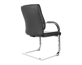 Кресло Бюрократ T-8010-LOW-V Экокожа, Черный images