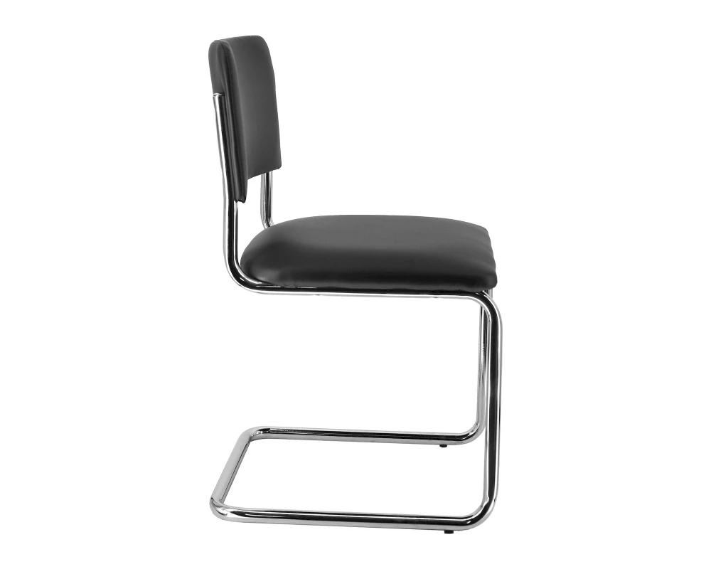 Кресло Everprof Сильвия / Silwia Экокожа, Черный