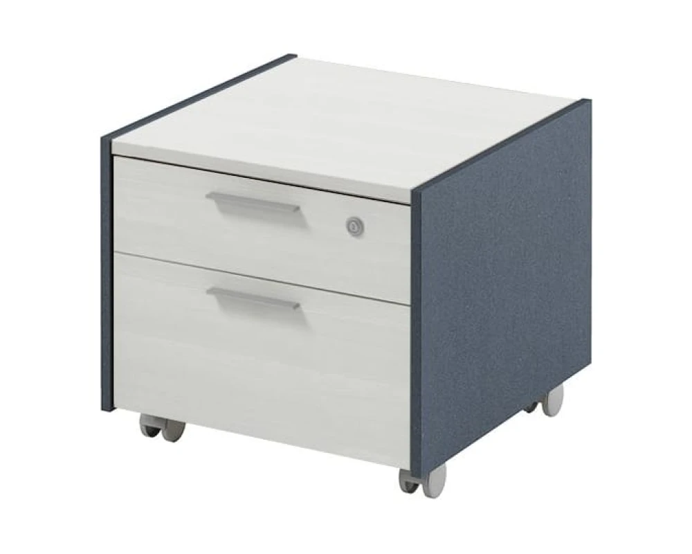 Тумба подкатная с замком на первый ящик I-91 Инновация