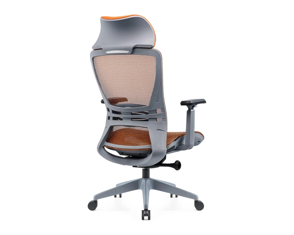 Кресло VIKING-32 M123В-3 Сетка, Оранжевый