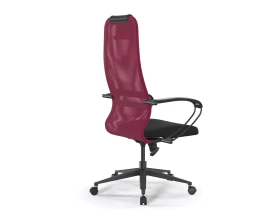 Кресло ErgoLife S 8 B1-8K M09.B11.G19.W01 Сетка/Ткань, Красный/Черный images