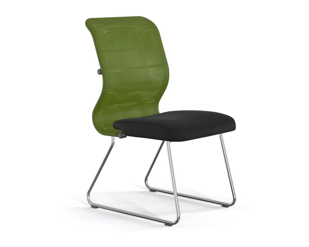 Кресло ErgoLife S 8 M4-8 F54 Сетка/Ткань, Зеленый/Черный