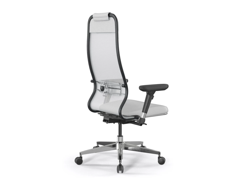Кресло ErgoLife SynchroSit 10 L1-115D M24.B22.G18.W03 Сетка/Экокожа, Белый
