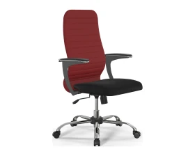 Кресло ErgoLife S 8 B2-10U M09.B21.G20.W01 Сетка, Красный/Черный images