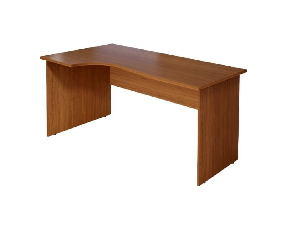 Стол криволинейный 1404х90.4(704)х756 левый Монолит