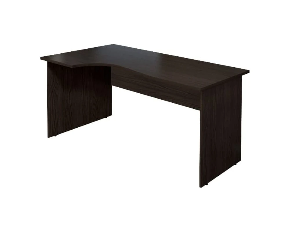 Стол криволинейный 1404х90.4(704)х756 левый Монолит