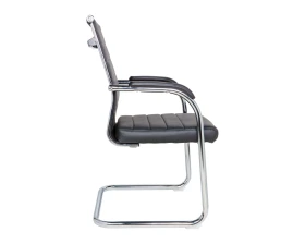 Кресло Norden Авалон CF / хром Экокожа, Черный images