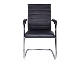Кресло Norden Авалон CF / хром Экокожа, Черный images