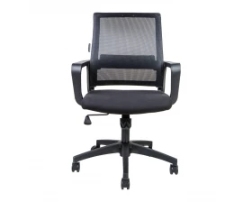 Офисное кресло Norden Бит LB Сетка/Ткань, Черный images