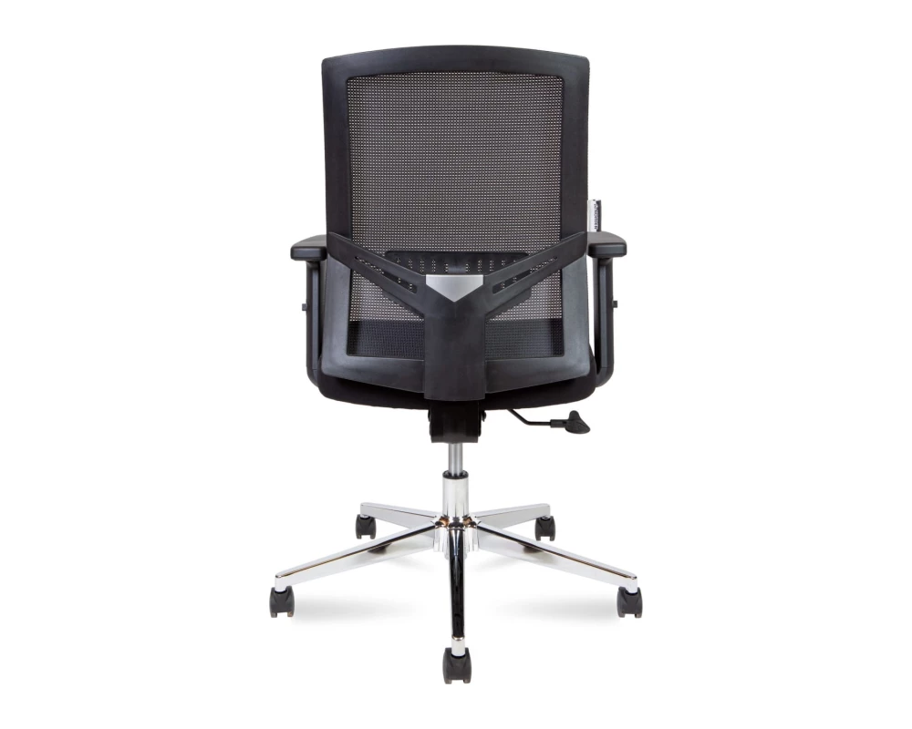 Кресло Norden Торонто LB Сетка/Ткань, Черный