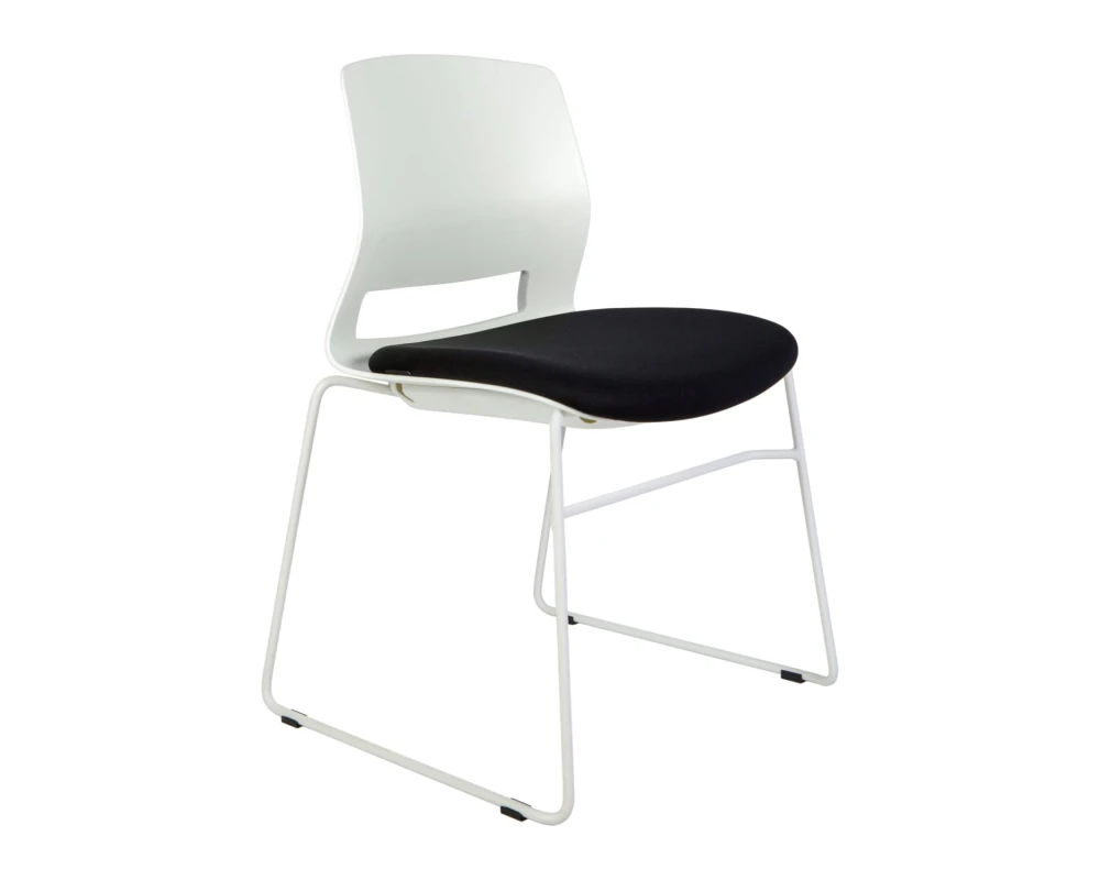 Стул Norden One Пластик/Ткань, Черный/Белый