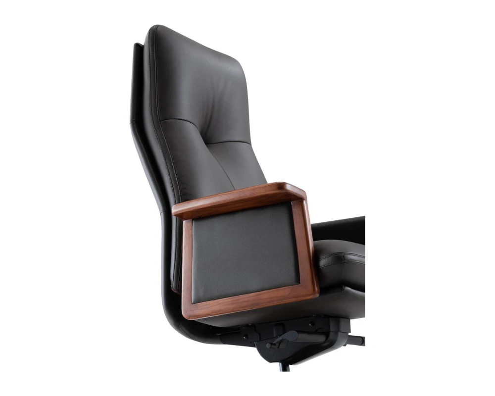 Кресло Norden Вивальди  / Vivaldi Натуральная кожа, Черный