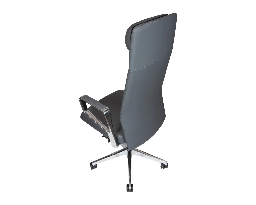 Кресло Norden Вэст / West Натуральная кожа, Серый