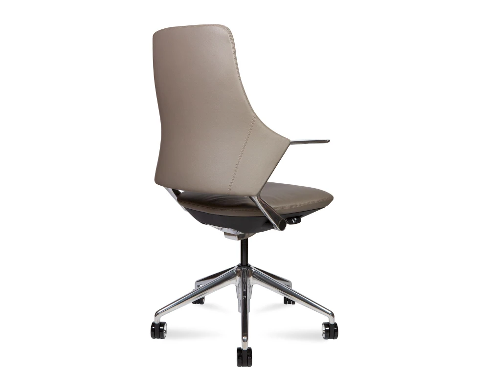 Кресло Norden Хан / Han LB Натуральная кожа, Серый